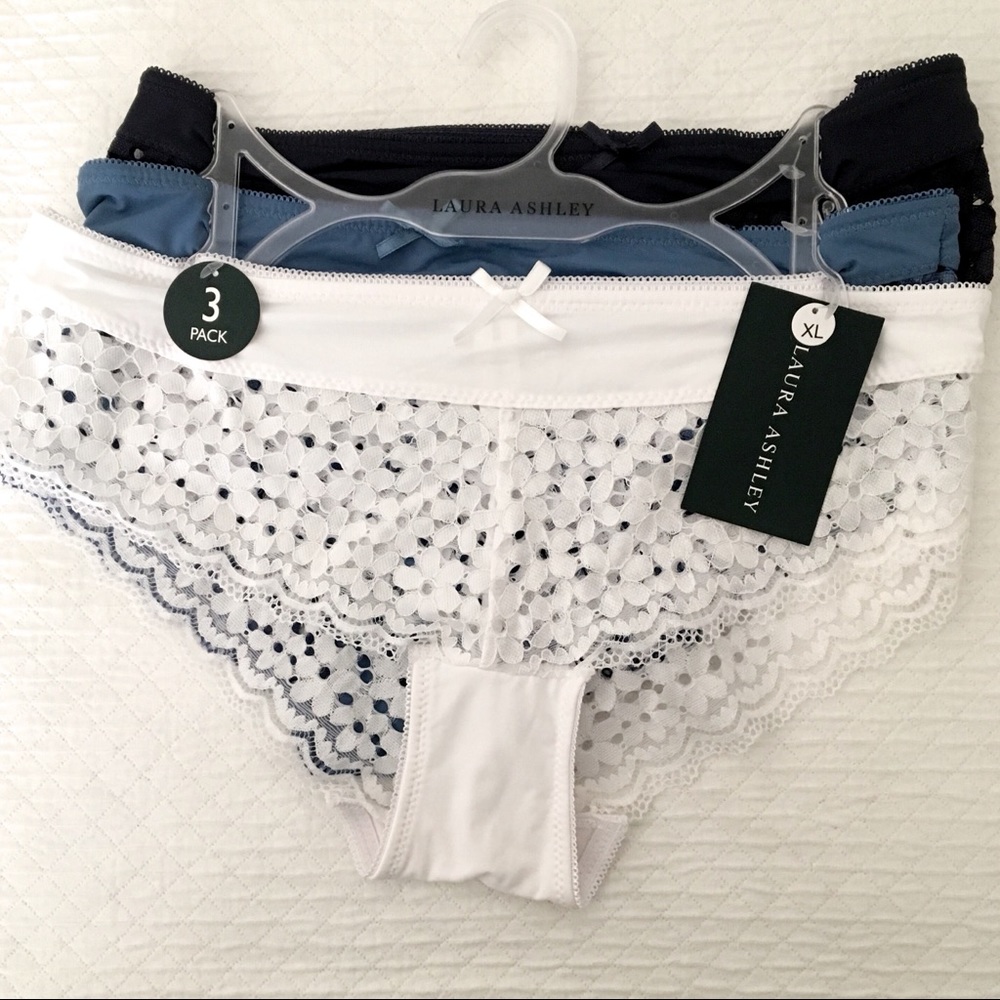 Laura Ashley Lace Panties NEW  Underwear XL